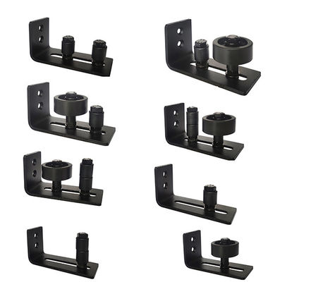 8 in 1 van de de Bodemrol van de Staldeurhardware van de Vloergidsen Regelbare de Vloermuur zet op