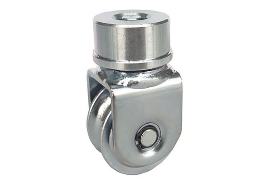 1320Lbs u-groef v van het de rolstaal van de type glijdend poort wiel en spoor 360 graad 60mm 80mm