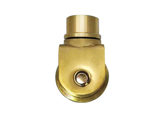 1320Lbs u-groef v van het de rolstaal van de type glijdend poort wiel en spoor 360 graad 60mm 80mm