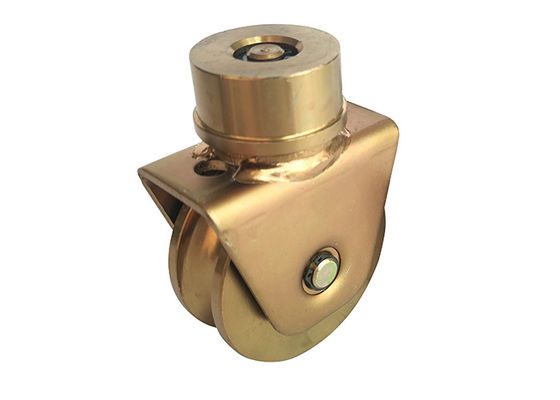 1320Lbs u-groef v van het de rolstaal van de type glijdend poort wiel en spoor 360 graad 60mm 80mm