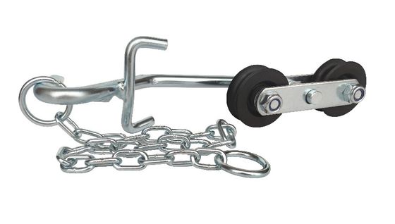 Nylon van het de Rollenlandbouwbedrijf van de Banaanhanger van het de Overdrachtsysteem Hangend de Kabelbaansysteem