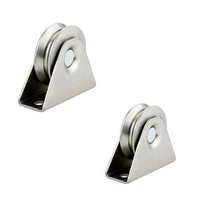 3.15“ 80Mm rijdt de Glijdende Poortrol Deur Enige Lagers