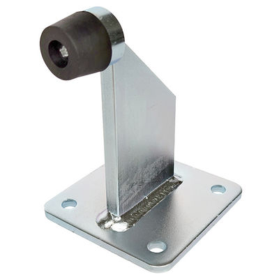 146mm de Zink Geplateerde Kurk van de Staal Kleine Rubberpoort met het Bevestigen van Grondplaat