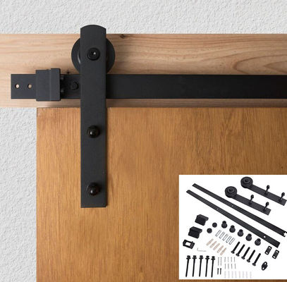 Ik vorm het Zwarte Spoor Kit For Single Door van de Staldeurhardware