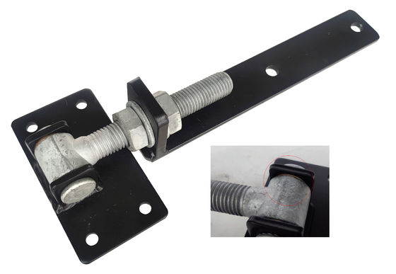 Het Staalq235 Ijzer van Gate Hinges Adjustable van de landbouwbedrijfomheining