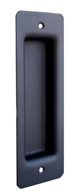 In een nis gezet Rechthoekig Matte Black Flush Pull Handle