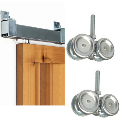 De Staldeurwiel Gegalvaniseerd Staal van hangerkit sliding door box rail