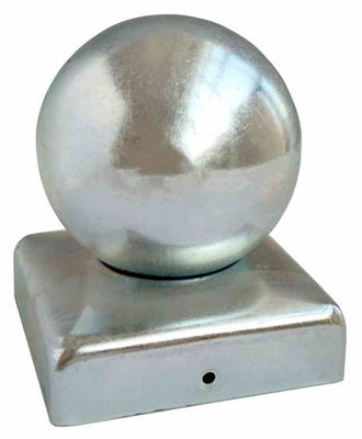 Wit Gegalvaniseerd Staal om Balomheining Post Caps 40, 50, 60, 70, 80, 100mm
