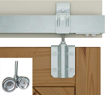 Gegalvaniseerde de Staldeurhangers 55mm van Staalkarretjes diameter