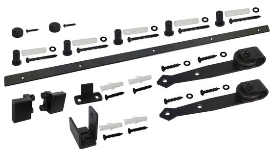 Het stevige Met een laag bedekte Poeder van Staalmini barn door hardware black
