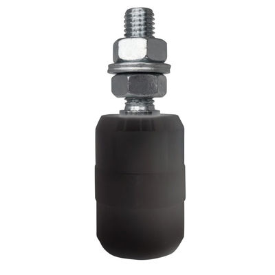 Nylon en Staalm14 Glijdende de Rolzwarte 40x60mm van de Poortgids