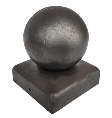 Gegalvaniseerde Sferische Ton 100x100mm van Post Caps Round van de Staalomheining