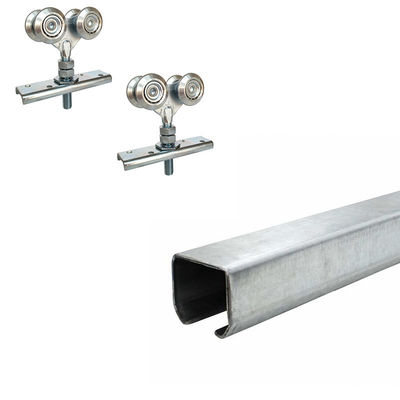 Het gegalvaniseerde Spoor van de Ijzer Hangende Deur voor het Hangen van het Systeem van het Rolspoor