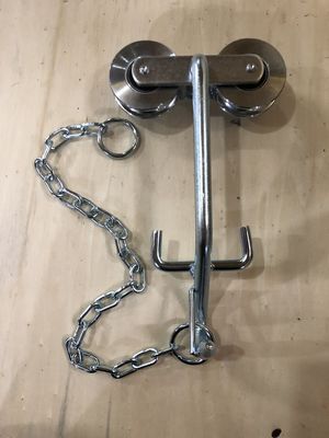 De Rolschoven en Wielen van de banaankabelbaan voor de Witte Oppervlakte van het Poortzink