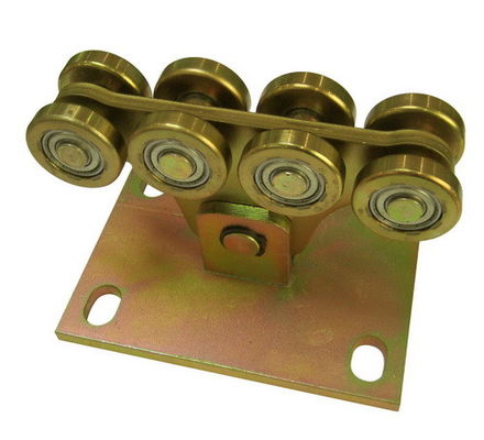48mm Wielen van de Cantilever de Glijdende Poort 8 Op zwaar werk berekend Vervoer