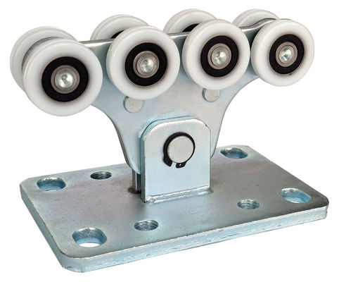 48mm Wielen van de Cantilever de Glijdende Poort 8 Op zwaar werk berekend Vervoer