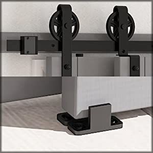8ft de Zink Geplateerde ultra Stille Wielen van de Blad Dubbele Staldeur